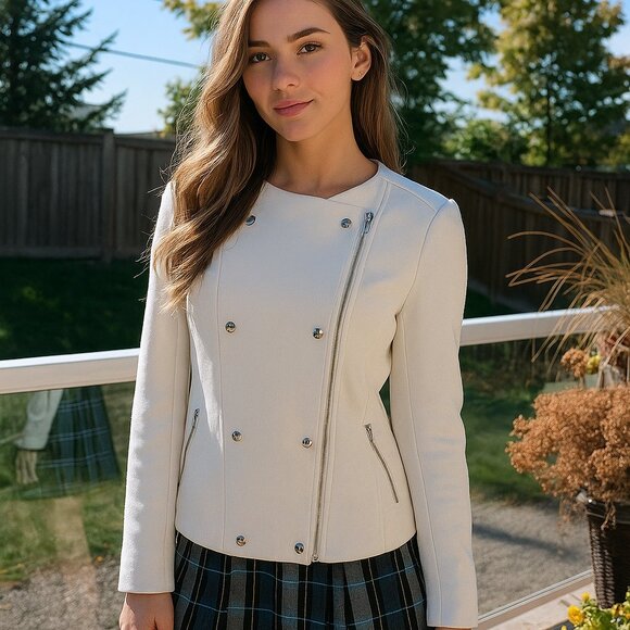 Dress, Joseph Ribkoff, EUC, jersey knit, Sz 12, sleeveless sheath, lined - Picture 12 of 16